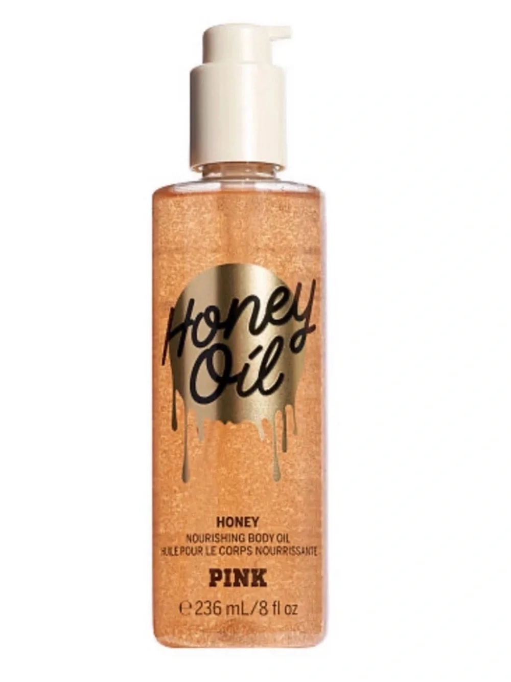 Victoria’s Secret PINK Honey Nourishing Body Oil with Pure Honey  ~ 8 fl.oz.